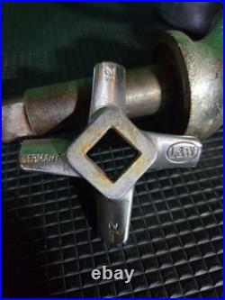 Genuine HOBART Size #12 Meat Grinder Attachment 1/2 Drive with Auger and Blade