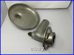Genuine HOBART Size #12 Meat Grinder Attachment With Pan