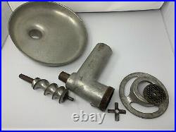 Genuine HOBART Size #12 Meat Grinder Attachment With Pan
