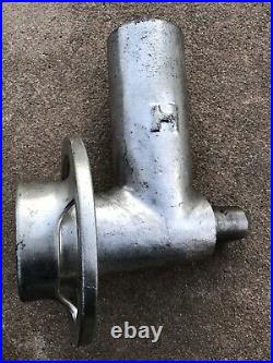 Genuine HOBART Size #12 Meat Grinder Throat, Ring/cover, and Pan