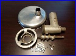 Genuine Hobart 4812 Meat Grinder Attachment Stainless Steel pan Hub #12 Mixers