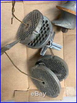 Genuine Hobart Meat Grinder Attachment Assembly Parts 12 Auger Worm Plates More