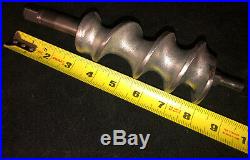 Genuine Hobart Meat Grinder Attachment Auger Worm. Size #12. Our #2
