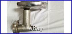 Genuine Hobart meat grinder attachment Hub #12 with Stainless Steel Pan