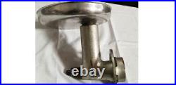 Genuine Hobart meat grinder attachment Hub #12 with Stainless Steel Pan
