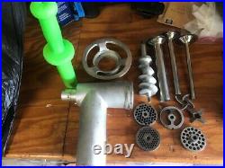 Grinder #12 Hub Size Meat Grinder Attachment For Mixer Auger withplates and tubes