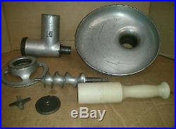Hobart # 12 Meat Grinder Complete With Pan. Great Shape
