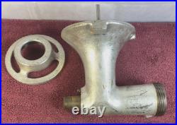 HOBART #22 Funnel Shaped Meat Chopper Attachment with Collar Ring 22C/E-FS5PLT