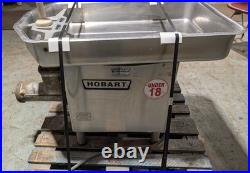 HOBART 4632 SS Stainless Steel Meat Grinder / Chopper, #32 Plates, 3 ph, 2 hp