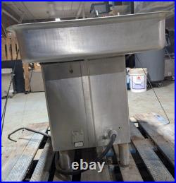 HOBART 4632 SS Stainless Steel Meat Grinder / Chopper, #32 Plates, 3 ph, 2 hp