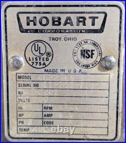 HOBART 4632 SS Stainless Steel Meat Grinder / Chopper, #32 Plates, 3 ph, 2 hp HOBART 4632 SS Stainless Steel Meat Grinder / Chopper, #32 Plates, 3 ph, 2 hp