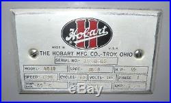 HOBART 4812 Commercial Grade Countertop Meat Grinder 115VAC, 1/2HP