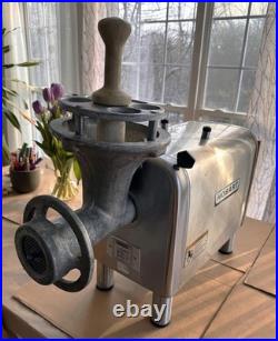HOBART 4822-34 #22 Meat Grinder/120V. Missing Top Tray