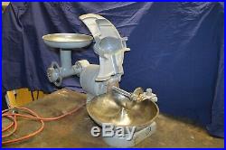 HOBART BUFFALO CHOPPER 84141 COMMERCIAL FOOD CUTTER With MEAT GRINDER ATTACHMENT