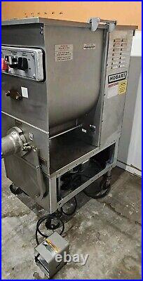 HOBART MEAT GRINDER 4246 S With FOOT PEDAL Stainless Retails Over $25k WATCH VIDEO