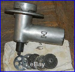 HOBART MEAT GRINDER ATACHMENT & CUTTER PLATES for #4812