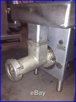 Hobart Meat Grinder Brand # 4732 With 5 Legs Grinder Knife And Plate
