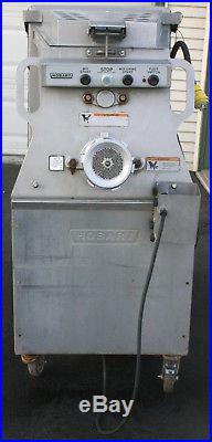HOBART MG1532 Commercial Butcher Shop Hamburger Meat Grinder Mixer With Foot Pedal