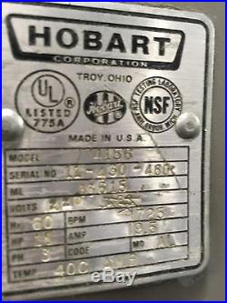 Hobart Model 4156 Extra Heavy-duty High High Capacity Meat Grinder 8000 Lb / Hr