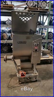 HOBART MODEL 4346 MEAT GRINDER/MIXER 7.5HP FOOT PEDAL 208V 3 PH Free Shipping