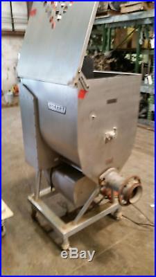 HOBART MODEL 4346 MEAT GRINDER/MIXER 7.5HP FOOT PEDAL 208V 3 PH Free Shipping