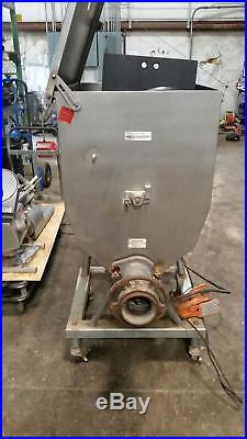 HOBART MODEL 4346 MEAT GRINDER/MIXER 7.5HP FOOT PEDAL 208V 3 PH Free Shipping