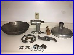 HOBART Meat Grinder Attachment Assembly #12 for Commercial Mixers Vintage