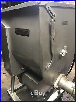 HOBART, Meat Grinder-Mixer 4346 Condition Used Foot pedal