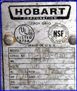 HOBART Model 4152 Heavy-duty High Speed High Capacity Meat Grinder