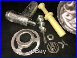 HOBART OEM Hub Size #12 Meat Grinder Attachment With Pan & Stomper. Our #2