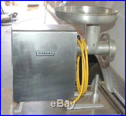 Hobart Power Head Model Pd-70 Meat Grinder 1/2 H. P Disc Plates And Knife
