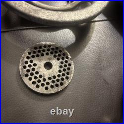 HOBART Size #12 Meat Grinder Attachment crack in handle see pictures