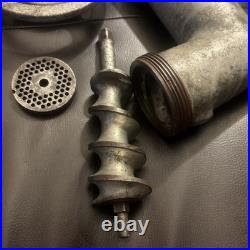 HOBART Size #12 Meat Grinder Attachment crack in handle see pictures