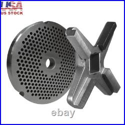 Heavy Duty Meat Grinding Plate Compatible With #32 Hobart Biro LEM Variety New