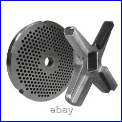 Heavy Duty Meat Grinding Plate Compatible With #32 Hobart Biro LEM Variety New