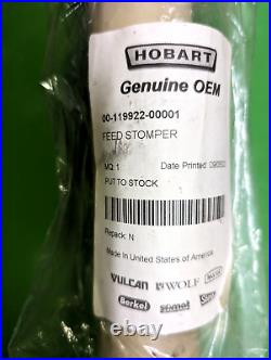 Hobart 00-119922-00001 Feed Stomper/Pusher for Meat Chopper/Grinder