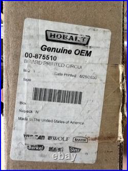Hobart 00-875510 Printed Circuit Board Assembly. OEM Part