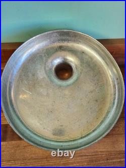 Hobart 12Tin Steel Round Feed Pan 12/22PN-STDRND, 00-117901 EUC