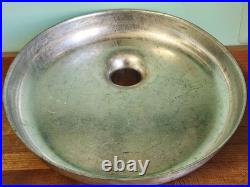 Hobart 12Tin Steel Round Feed Pan 12/22PN-STDRND, 00-117901 EUC