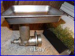 Hobart #12 Hub Meat Grinder Attachment Ground Beef for A200 Mixers Blade Tray