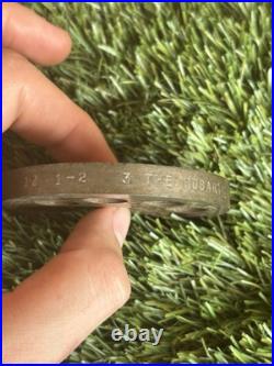 Hobart #12 Meat Grinder Parts? 2 Plates, 2 Knives? 3-16, 1-2 Grinding Plate