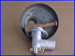 Hobart # 12 Oem Commercial Meat Grinder Attachment & Free Tray