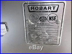 Hobart 140 lb. Meat Grinder 4246-HD 208v 3 Phase Missing Parts #3558