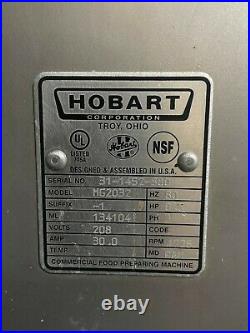 Hobart 2017 MG2032 Meat Mixer Grinder withFoot Switch