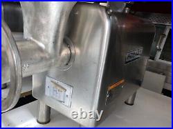 Hobart 2018 4822 Meat Grinder # 22 head with stainless steel feed tray