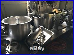 Hobart 20 quart mixer All Attachments, Meat Grinder Attachment Included 3 Dyes