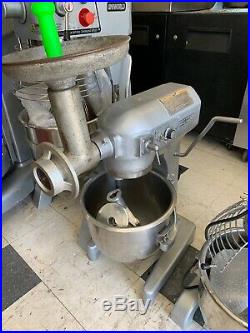 Hobart 20qt Mixer With Meat Grinder Attachment