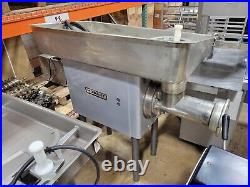 Hobart 4056 Commercial Heavy Duty 10HP High Capacity Meat Grinder, 220V, 3 Phase
