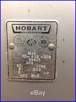 Hobart 4146 Commercial Meat Grinder 200V PH 3