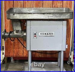 Hobart 4146 Commercial Meat Grinder, #32 Knive & Plate, 5hp, 3 Phase
